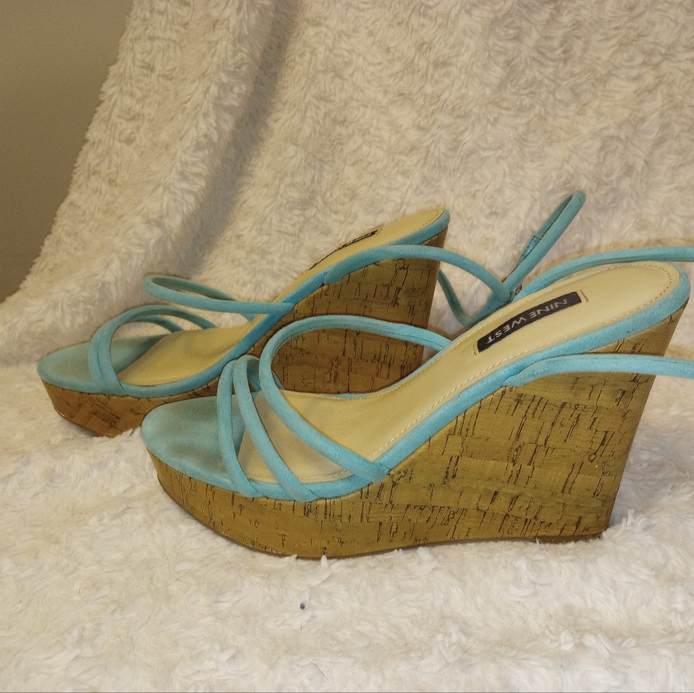Nine West Wedge high heels